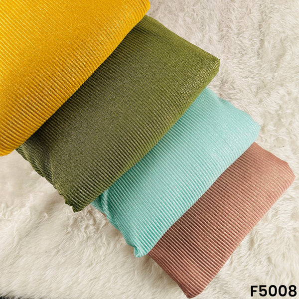 Pleated Lycra Foil Tissue Fabric-F5008